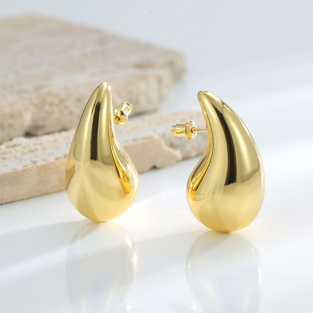 Teardrop Statement Pin Earrings JLT11749 Just Lil Things