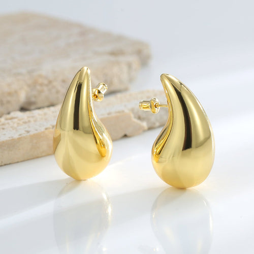 Teardrop Statement Pin Earrings JLT11749 Just Lil Things