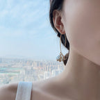 Multiple Hoop white pearl Earrings JLT11104 Just Lil Things