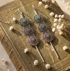 Boho Silver Ear Cuff Earrings | Vintage Tribal Statement Jewelry for Women TASARA